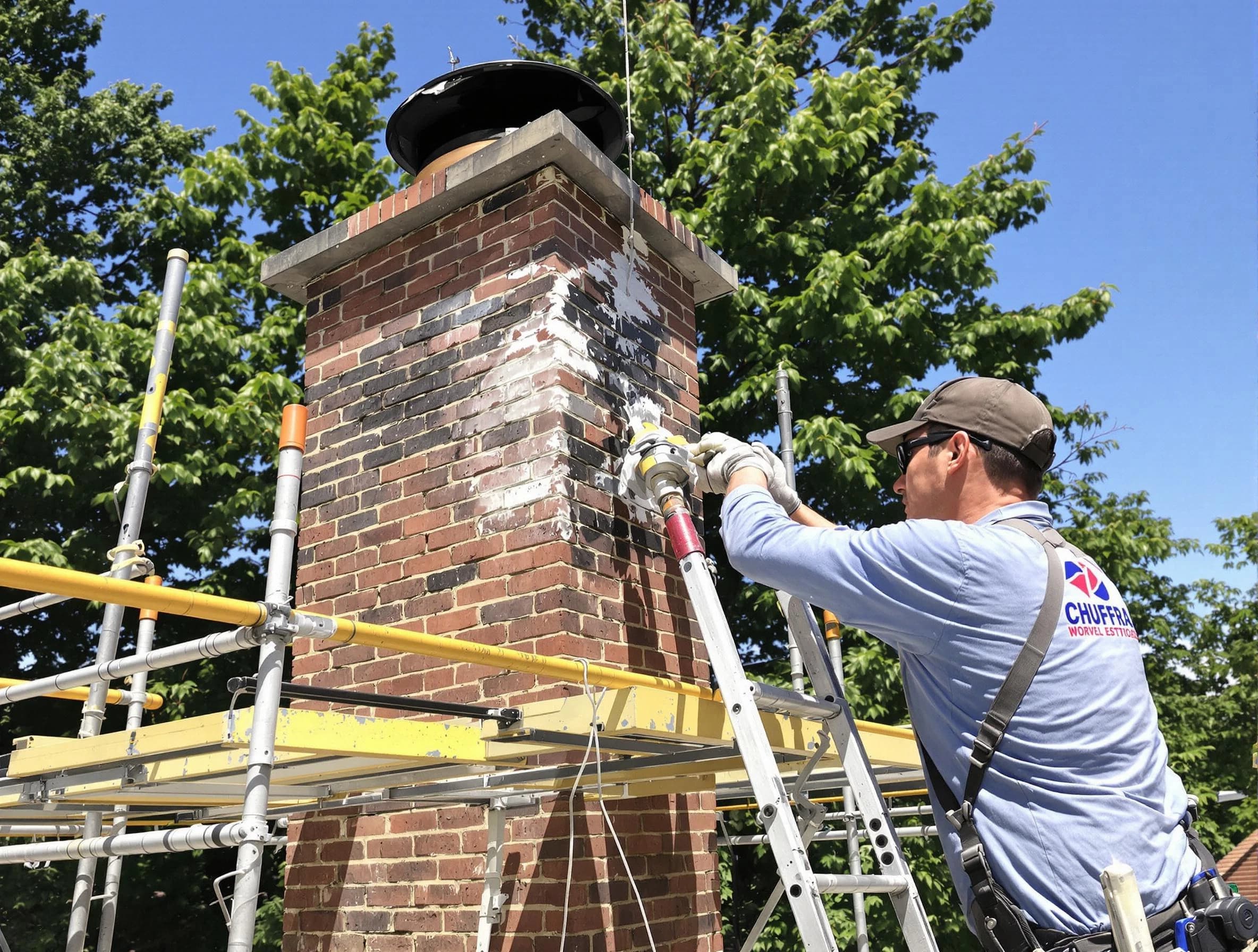 Structural chimney repair by Framingham Chimney Sweep in Framingham, MA