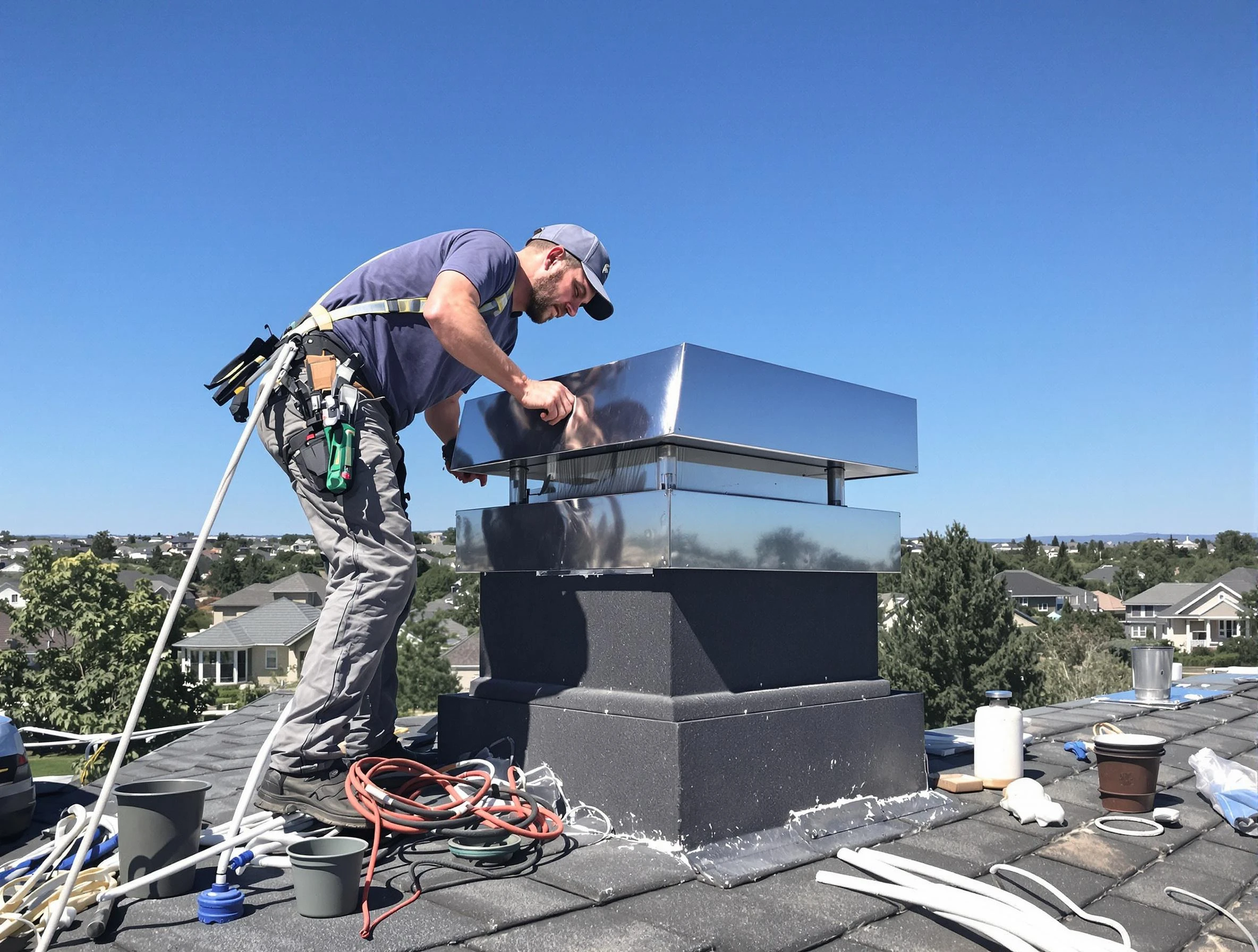 Chimney Cap Services in Framingham
