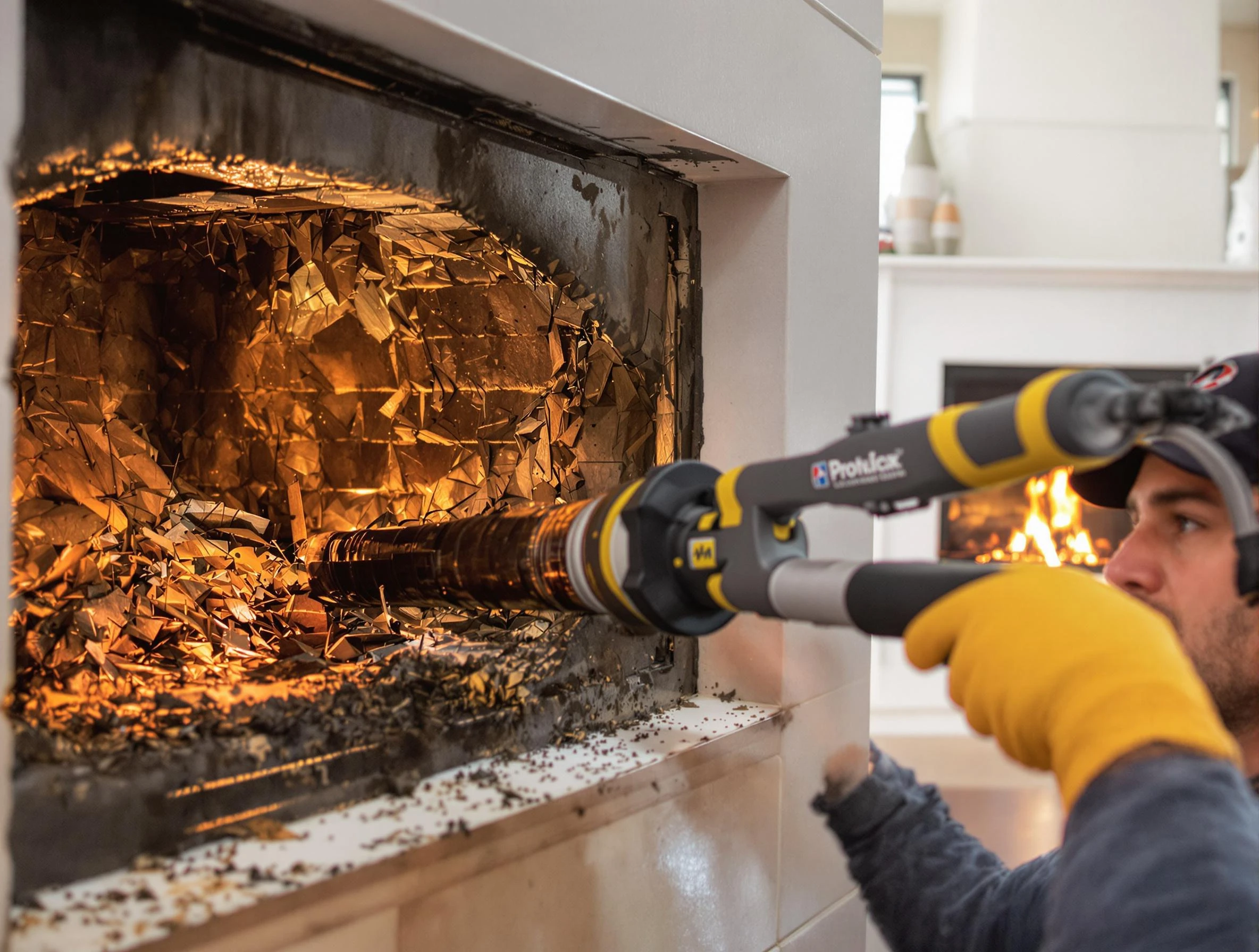 Professional chimney cleaning by Framingham Chimney Sweep in Framingham, MA
